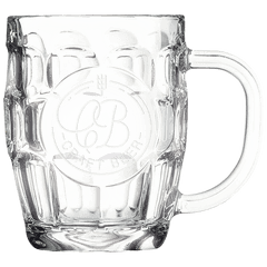 Polar Camel 20 oz. Beer Mug with Handle & Round Engraving Area