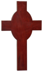 8" x 13 5/8" Rosewood Piano Finish Cross