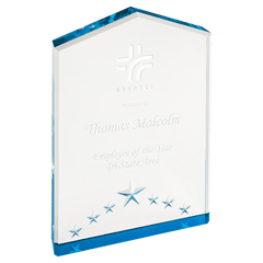 Blue 7" Star Point Acrylic