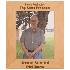 8 1/2" x 11" Genuine Red Alder Picture Frame