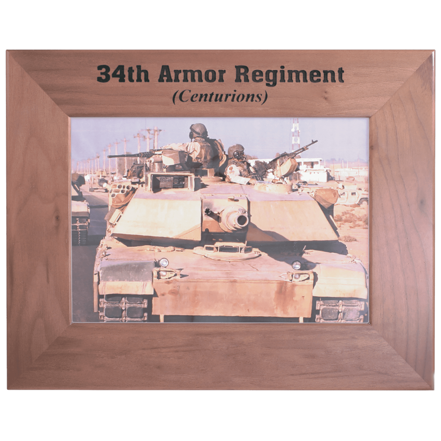 5" x 7" Genuine Walnut Picture Frame