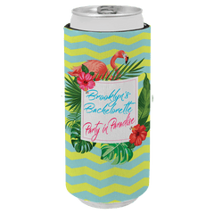 White Slim Sublimatable Beverage Holder