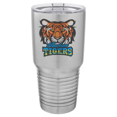 Stainless Steel Sublimatable Polar Camel 30 oz. Vacuum Insulated Tumbler w/Lid