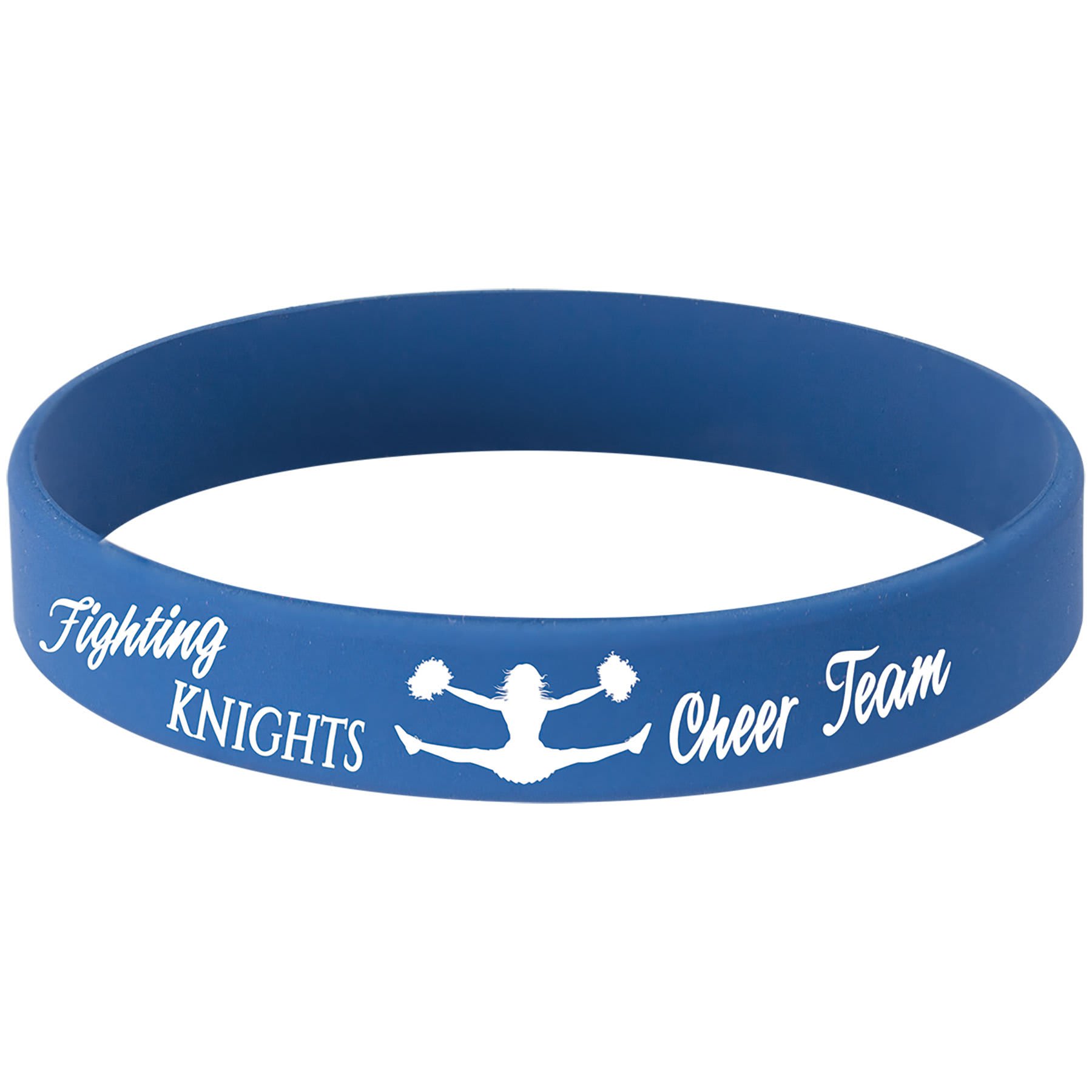 Custom Laser-Engraved Silicone Wristband - Adult