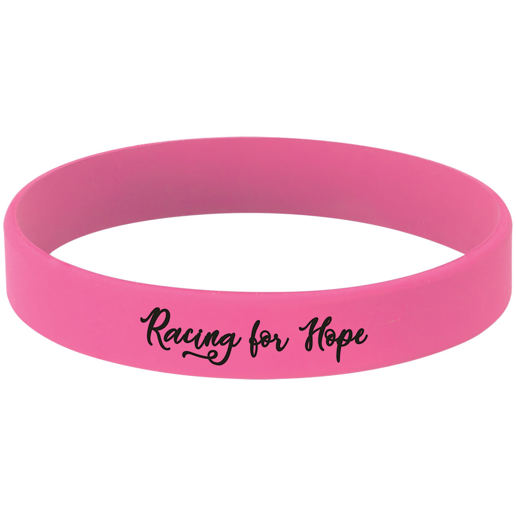 Custom Laser-Engraved Silicone Wristband - Adult