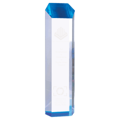 Blue 3" x 12" Tower Acrylic