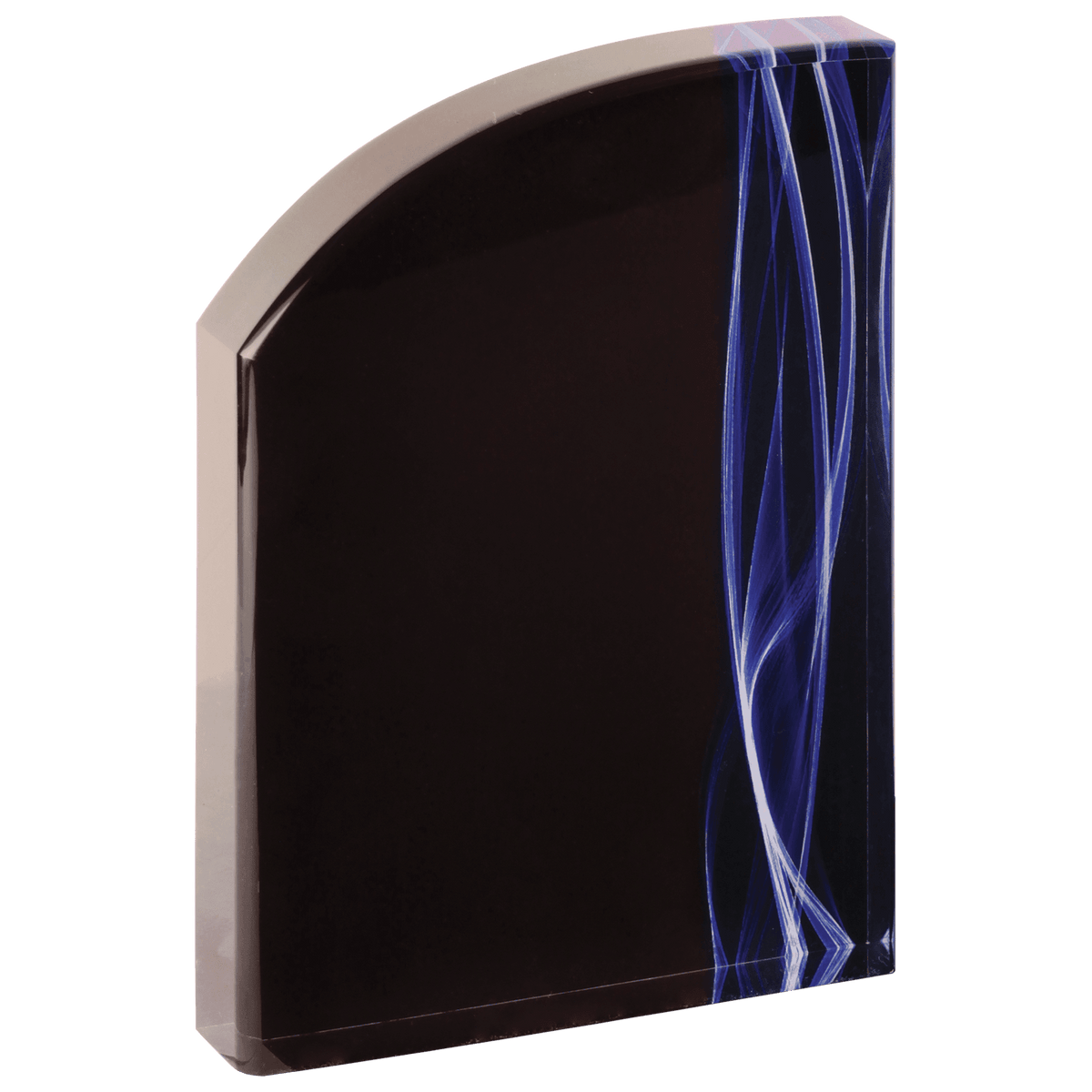 Blue 7" Wave Vapor Acrylic